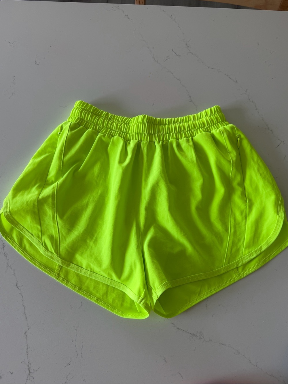 Lululemon Neon Yellow Hotty Hots